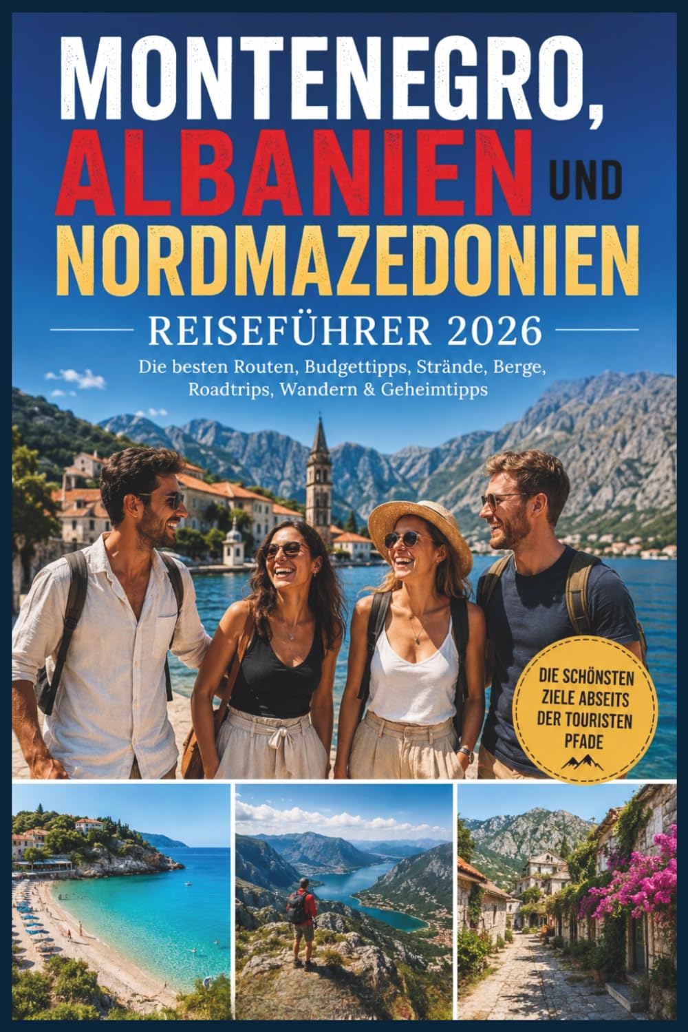 Montenegro, Albanien und Nordmazedonien Reiseführer 2026: Die besten Routen, Budgettipps, Strände, Berge, Roadtrips, Wandern & Geheimtipps