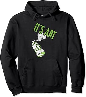Graffiti Spray can it art paint design tag wall rattle life Pullover Hoodie
