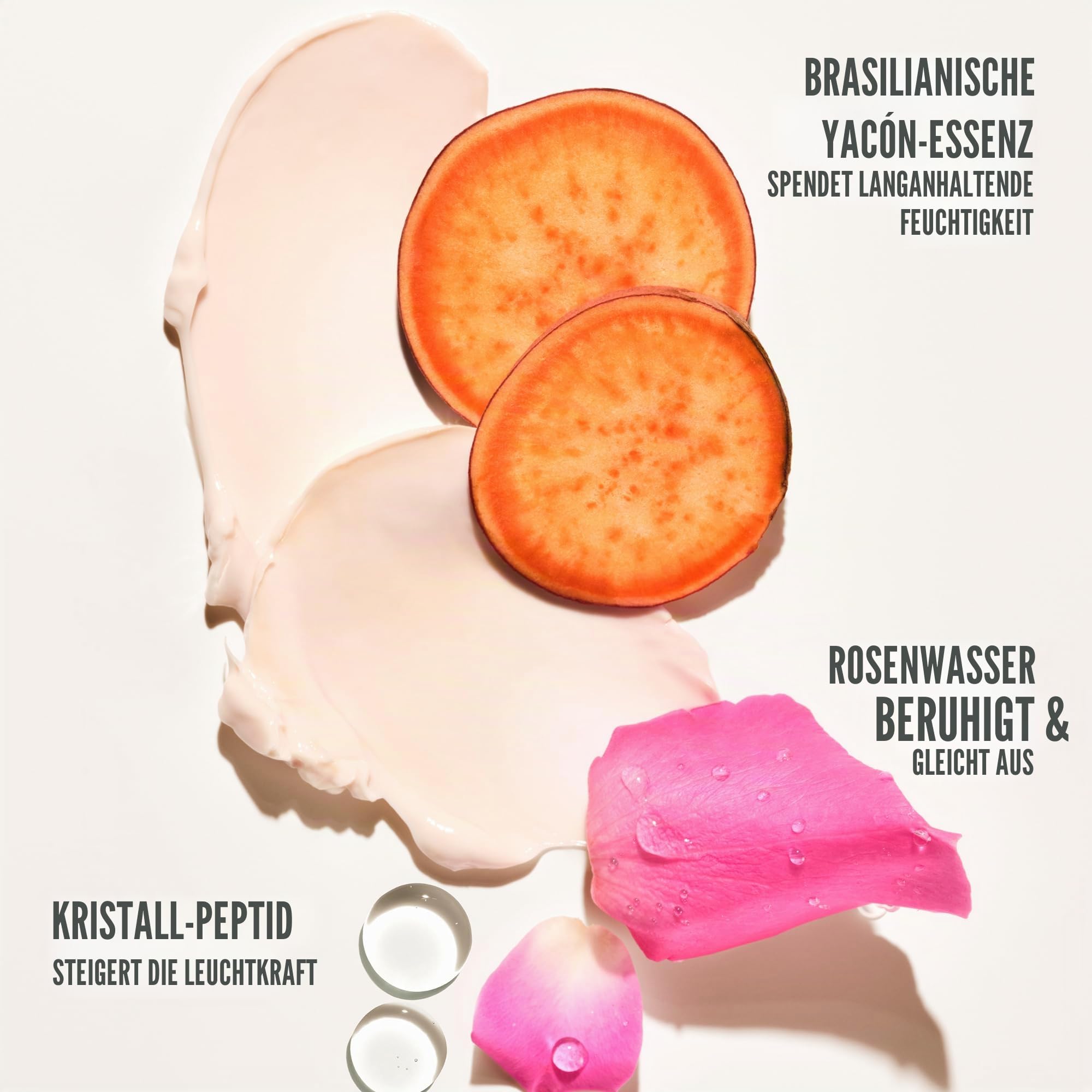 Sol de Janeiro Rosa Charmosa Dewy Körpercreme mit Rosenwasser & Kristallpeptiden, 240 ml