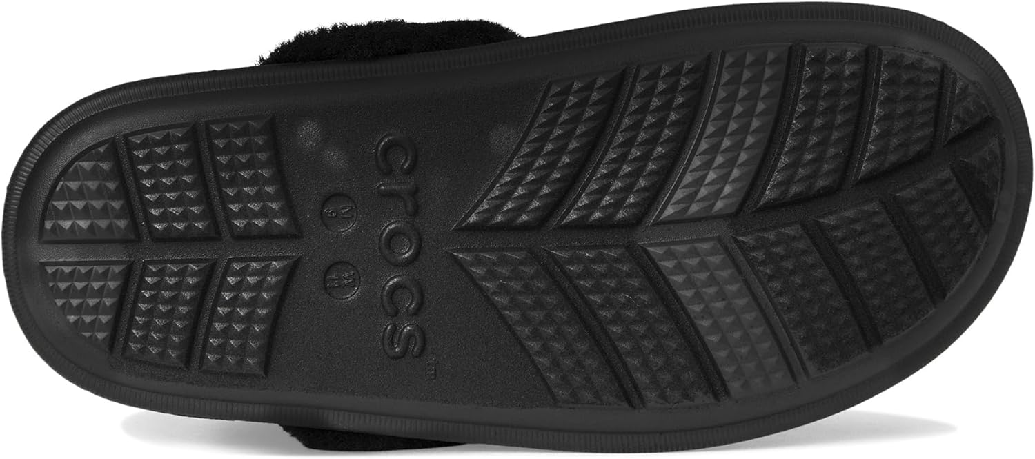 Crocs Classic Fuzz Scuff Slippers - Image 8