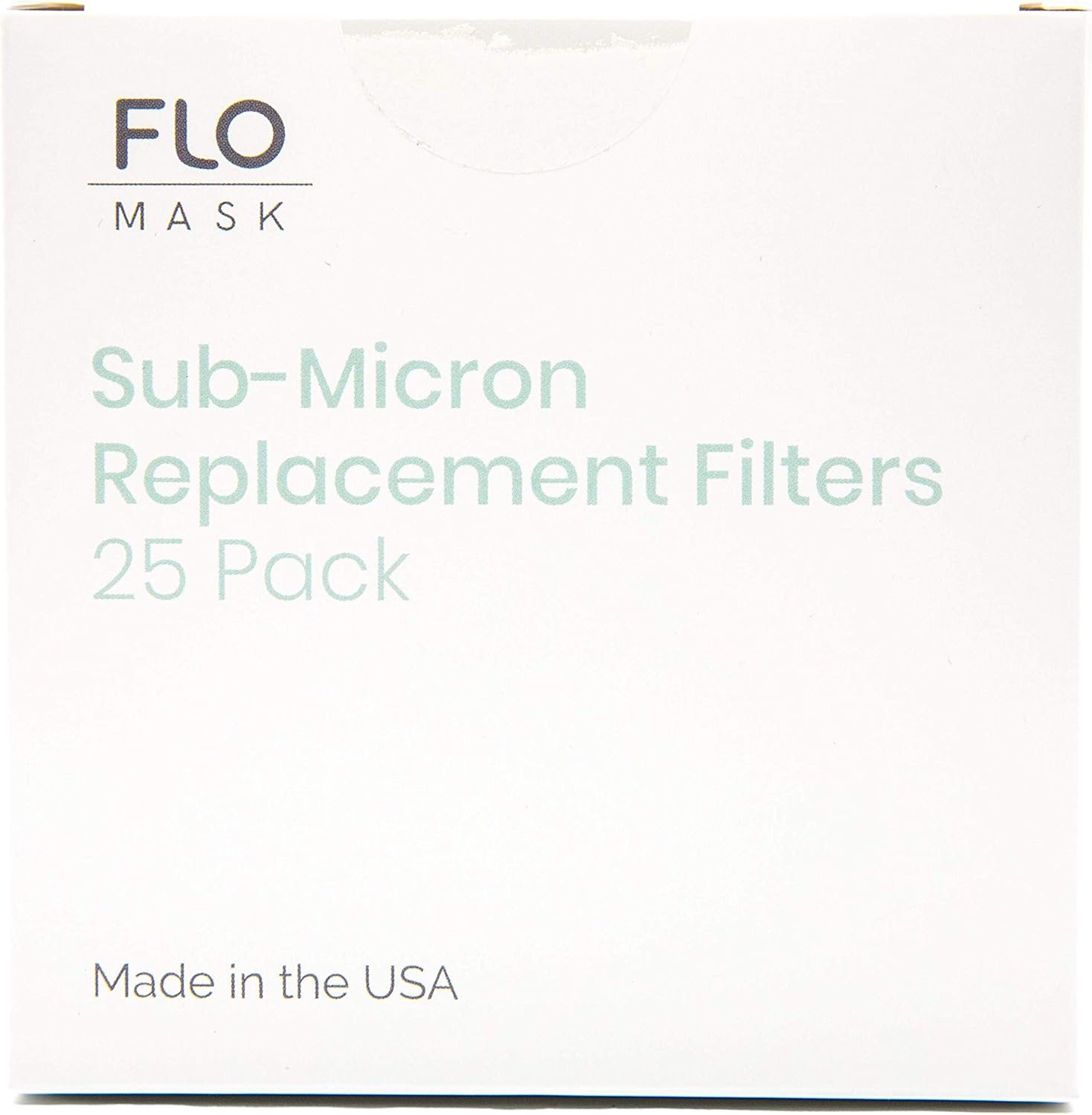 Kids - Sub-Micron Replacement Filters (25-Pack) for Children's Mask, Made in USA