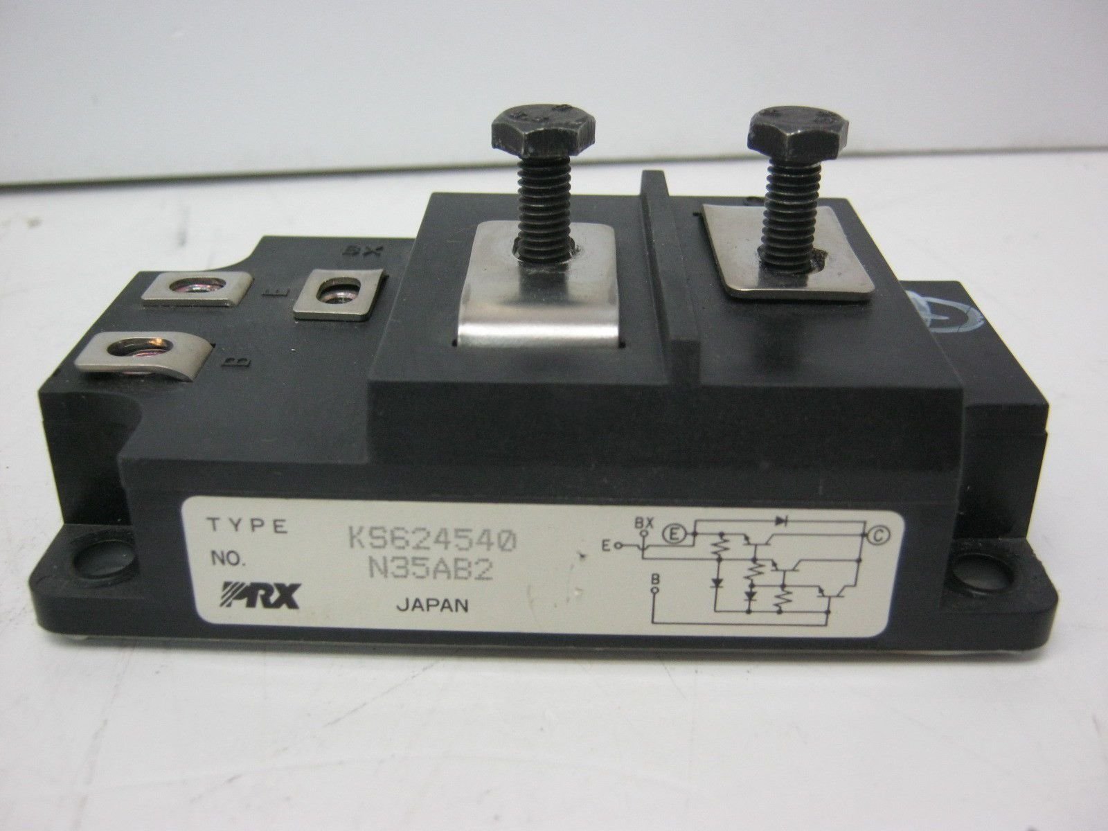Powerex KS624540 High-Beta Single Darlington Transistor Module 400A/600V
