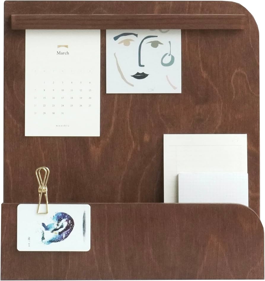 作業しやすい環境作りに woothic STUDIO Memo Organizer M デスク 収納 インテリア 家具 オフィス アトリエ 勉強 テーブル リビング 片付け ウッド デザイナーズ