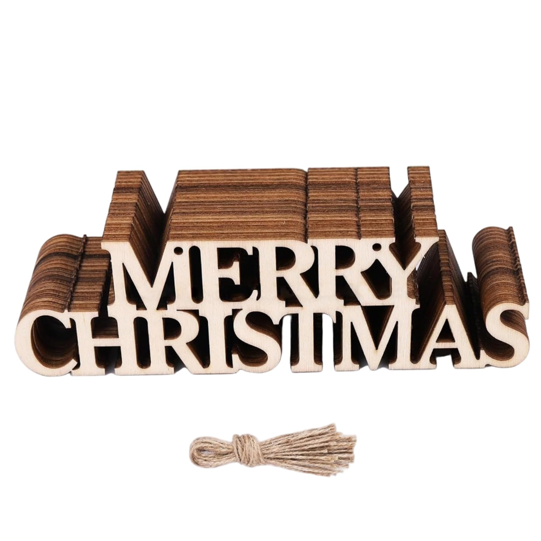 Signes Suspendus Noël en Bois Peinable pour Réussir vos Décos DIY