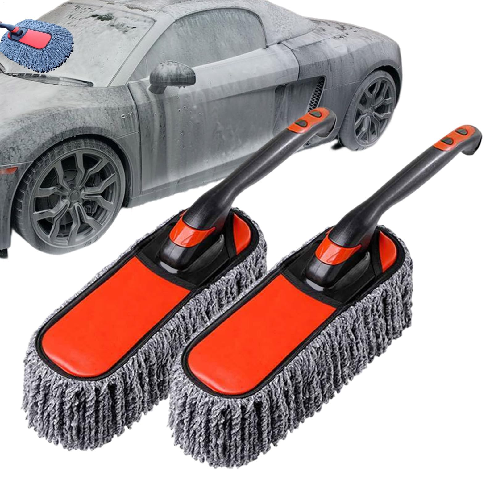 Szczotka Do Odkurzania Antypoślizgowa Rączka, Zestaw Auto Detailing