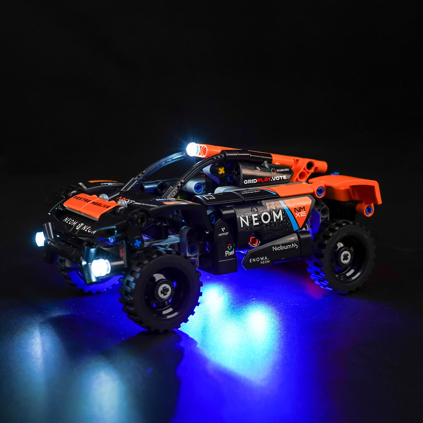 Lights Compatible with Lego Technic NEOM McLaren Extreme E Race Car 42166, Great Gift for Car Fans (No Model Included)