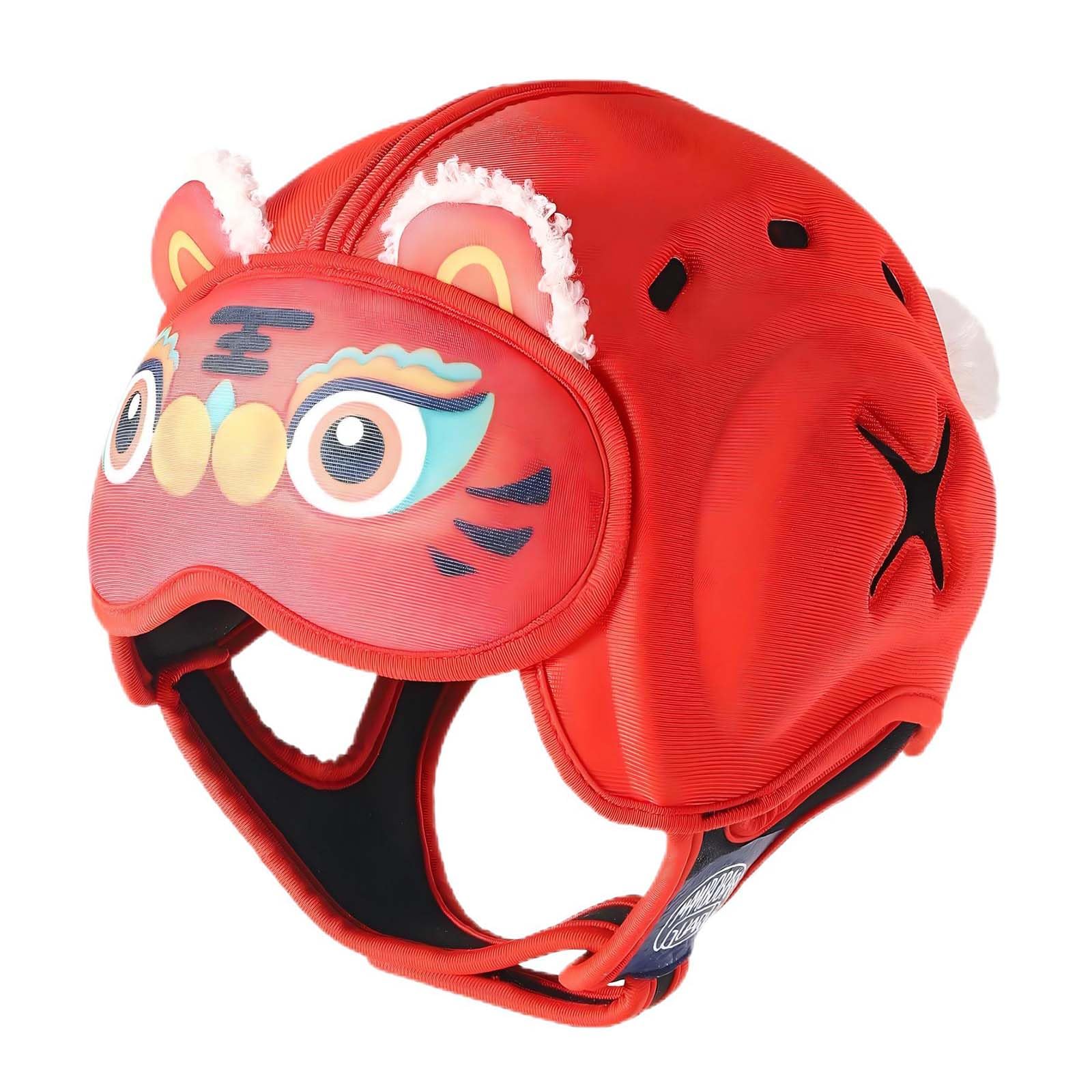 Photo 1 of Baby Safety Helmet for Crawling & Walking - Ultra Lightweight Adjustable Infant Head Protector 10-24 Months, Breathable Anti-Collision Soft Helmet with Secure Fit Design (Tiger)