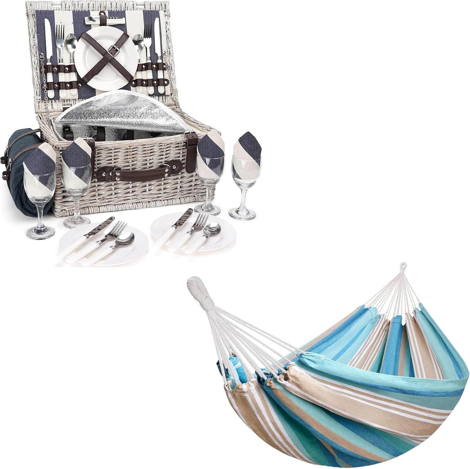 Picnic Basket, Brazilian Hammock