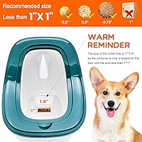 Vista 2 de Dog Food Storage Container, Dog Food Storage Contianer with Scoop,Moisture Proof Pet Food Storage Containers for Small Dog Food Storage and Cat Food