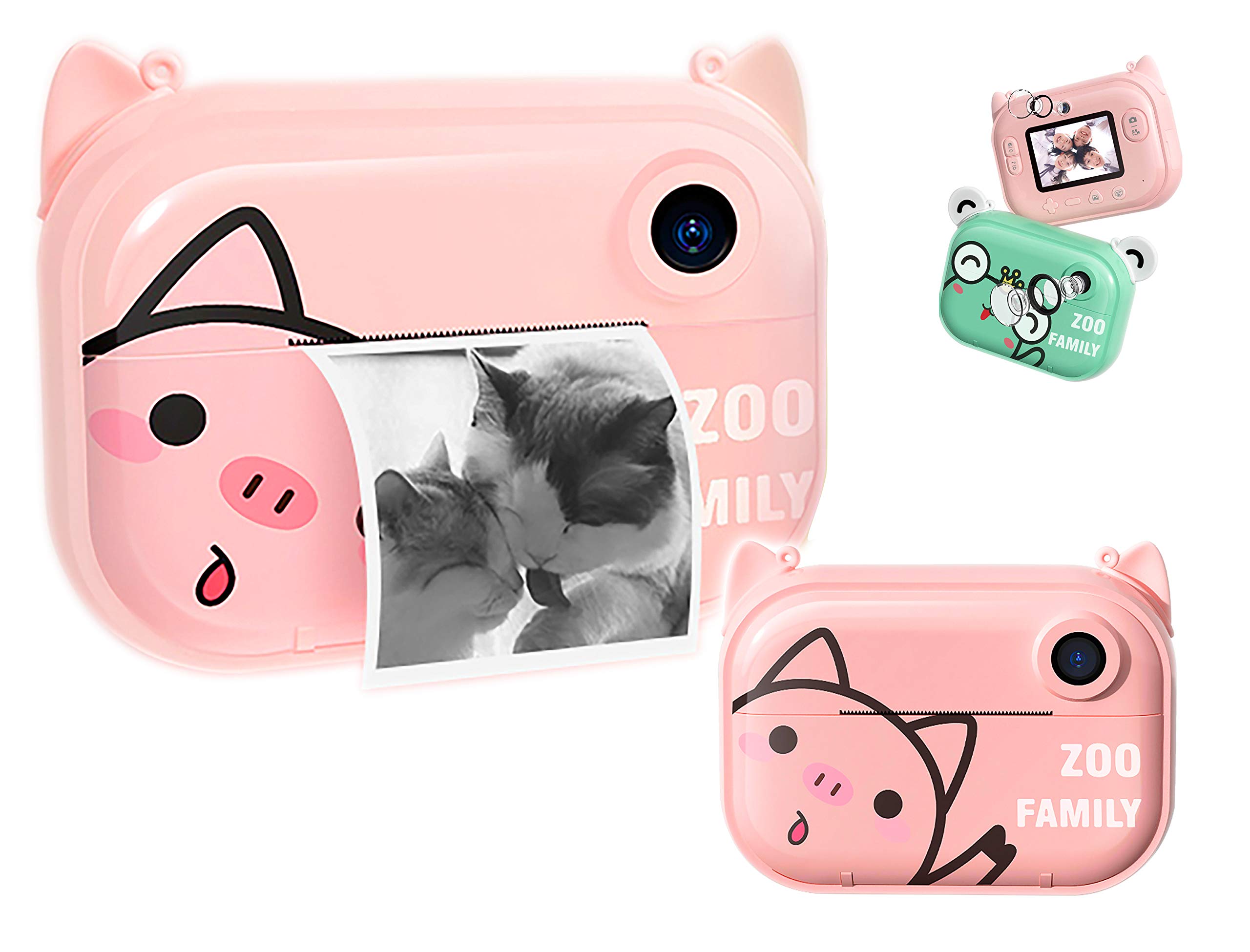 CONNECT インスタントカメラ① Amazon.co.jp: C3-PROG インスタントカメラ チェキ 子供用カメラ 子供