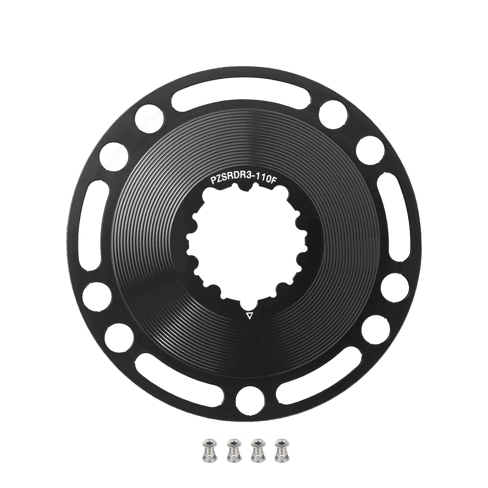 CAZSTYK Round Hole Mountain Bike Crankset Road Folded Crankset Tapers for Long Distances Cycling Ergonomic Square Hole Chainwhe