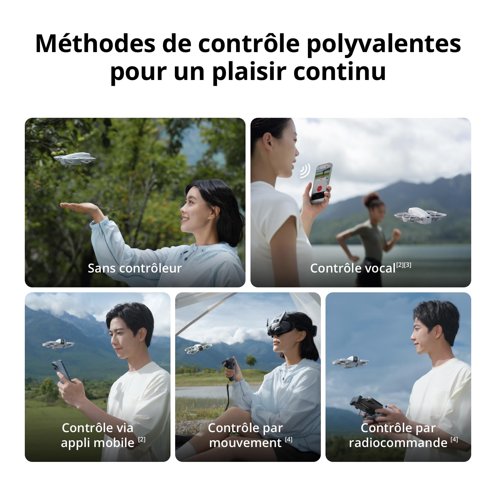 DJI Neo, Mini Drone avec Caméra 4K Ultra-HD pour Adultes