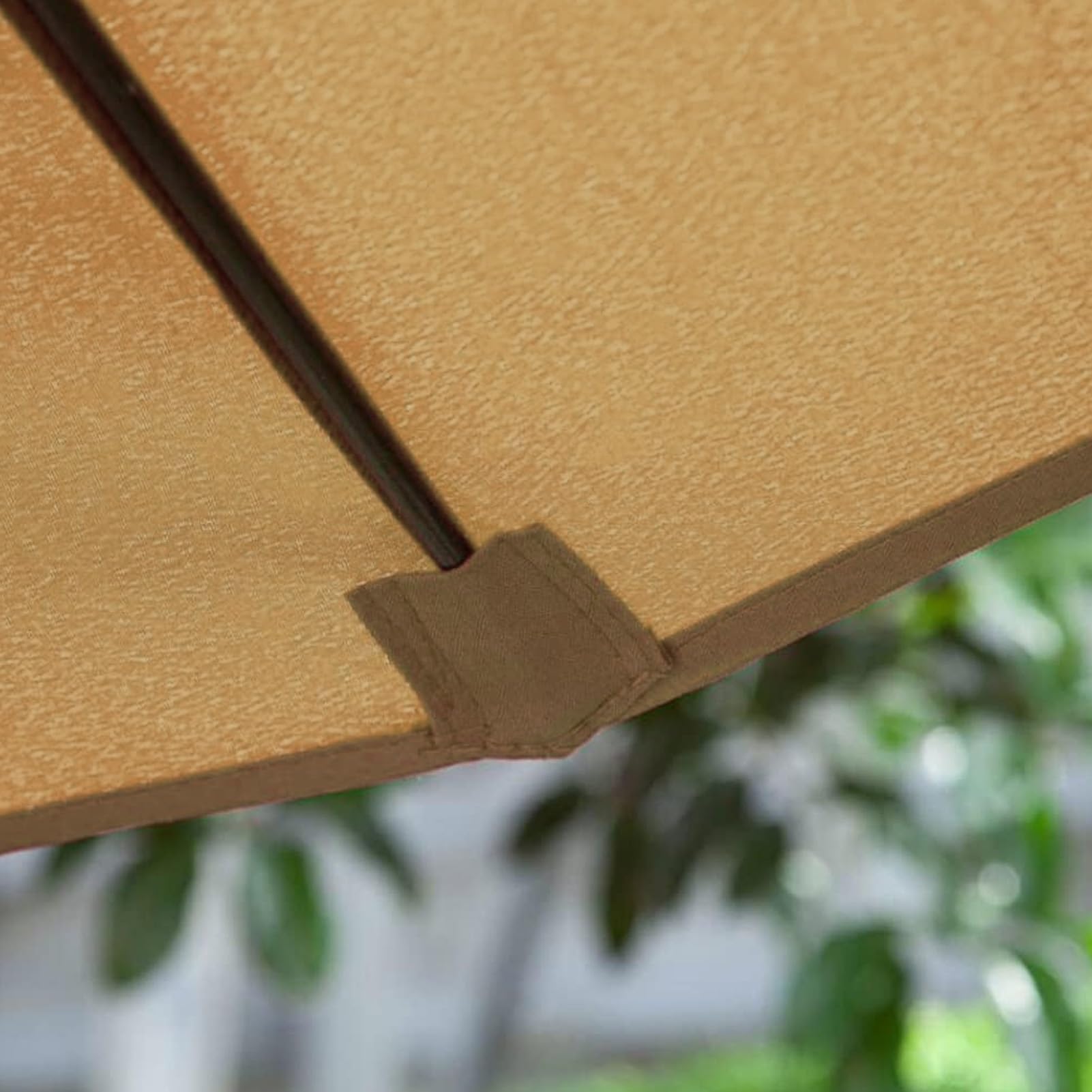 250cm Tilt Shanghai Garden Parasol, Zewnętrzny parasol patio z korbą ręczną, aluminiowy słup, parasol okrągły stołu Light Protect