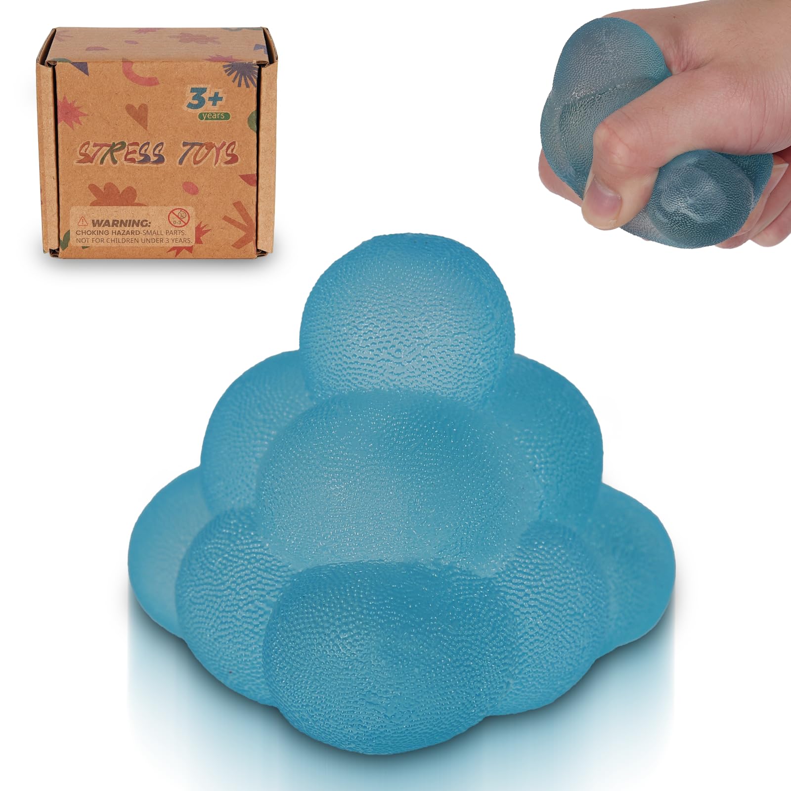 Graphinza Squeeze Toys, Thickened and upgraded version 2.36in Durable Fidget Toys with Sturdy Design