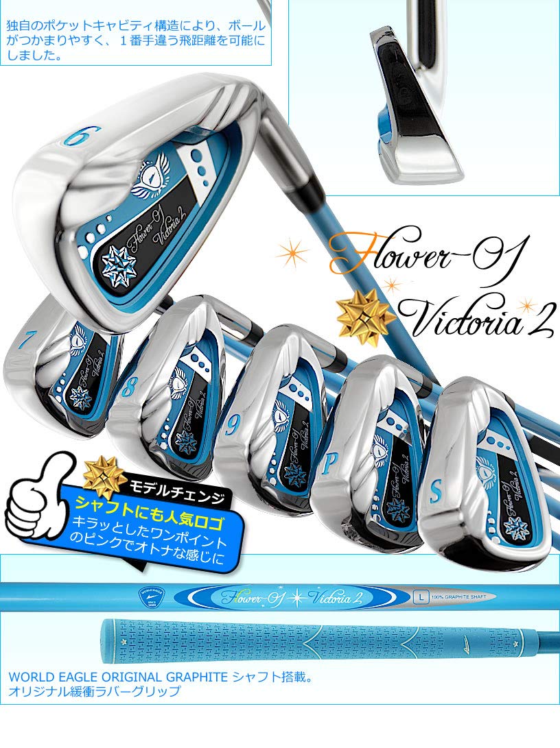 WORLD EAGLE FL-01 V2 アイアンセット Lサイズ 6本 Amazon.co.jp
