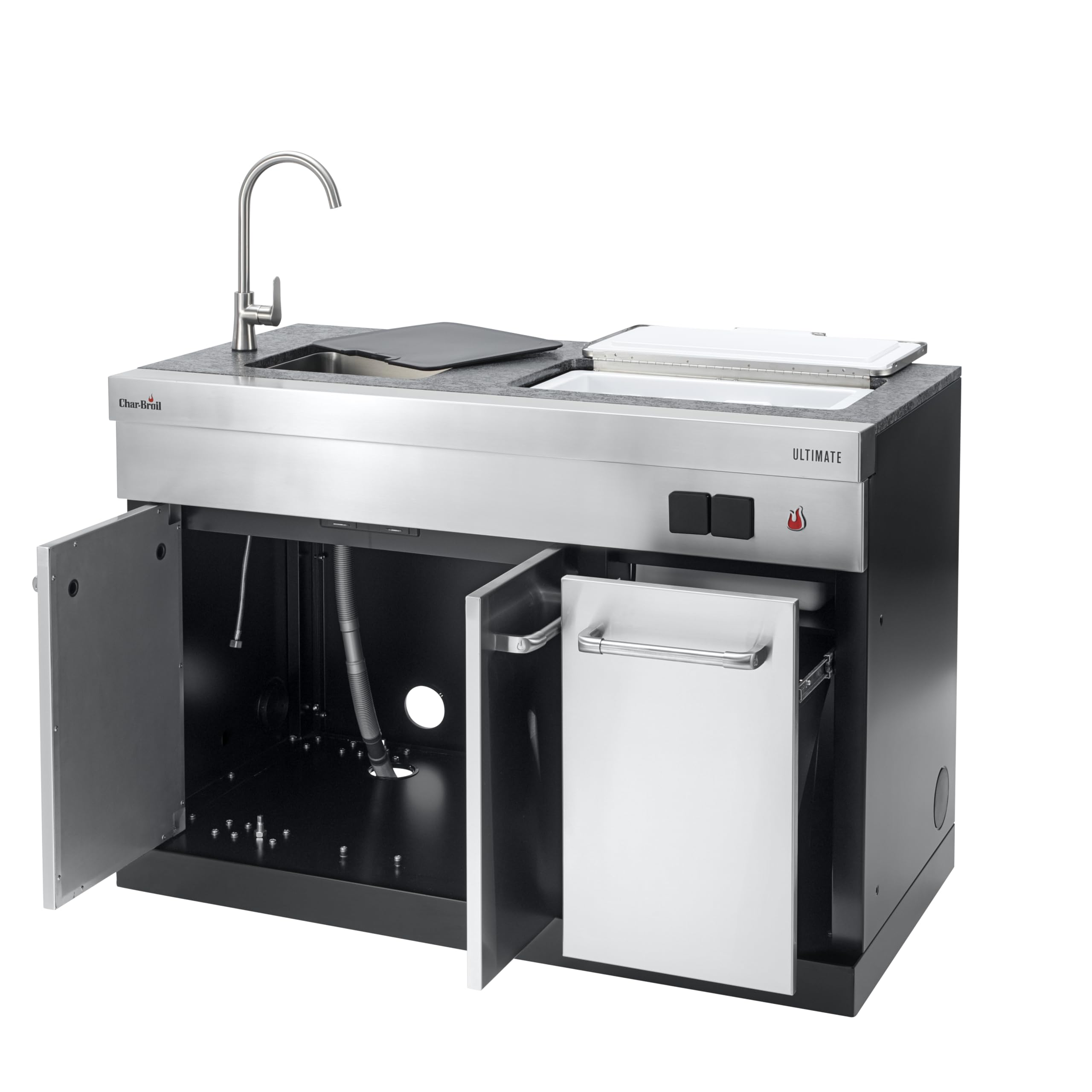 Char-Broil Ultimate Entertainment Unit Cocina al Aire Libre, Acero Inoxidable