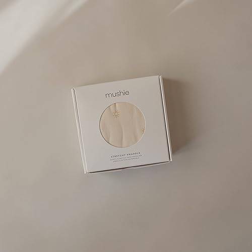 Miniatura 2 de mushie Manta elástica para bebé  Ajuste extra suave y cómodo  47 x 47 pulgadas (sol)