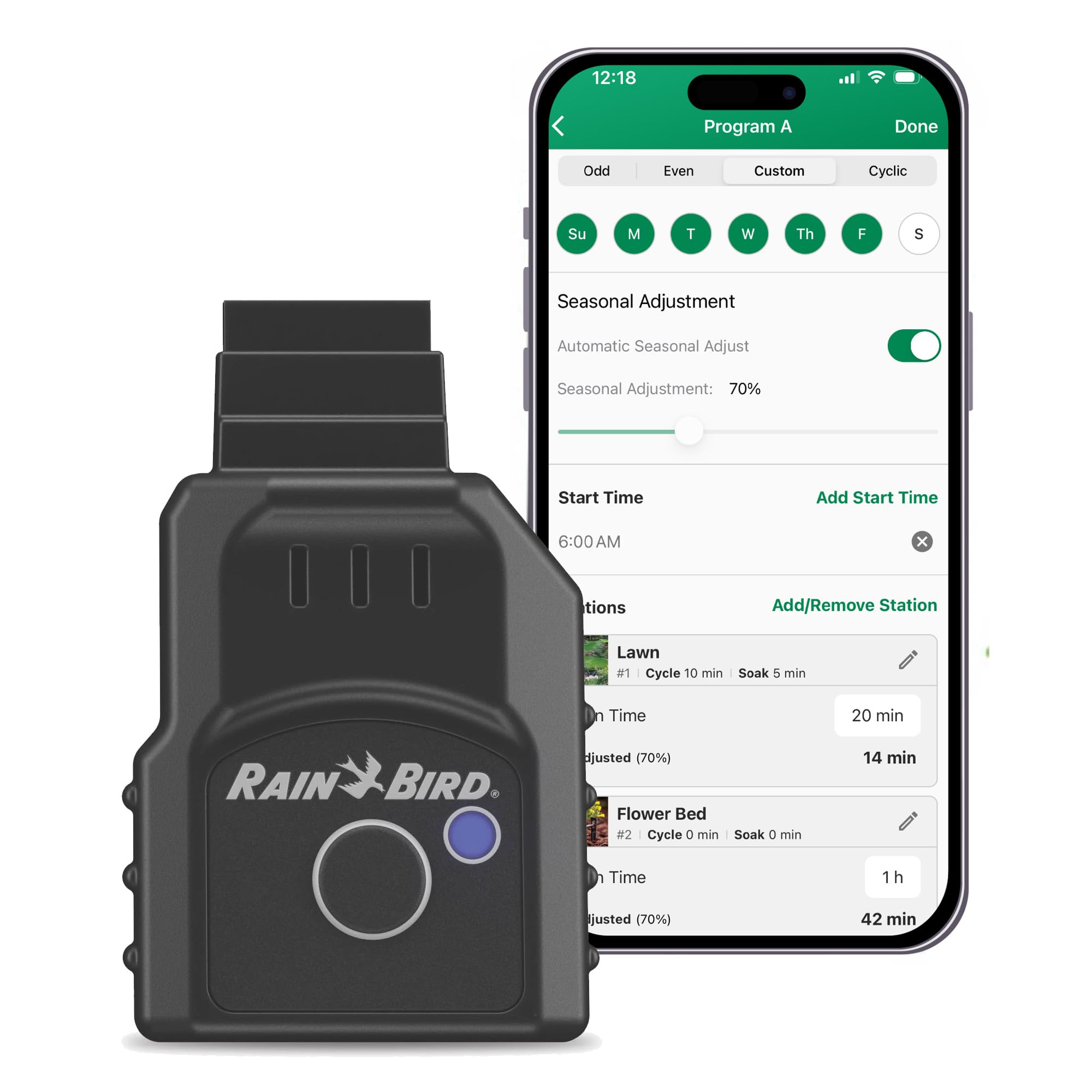 Photo 1 of Rain Bird LNK2 Smart WiFi Module 2nd Generation - Irrigation Controller WiFi Upgrade, Remote App Control, Quick Pair Setup, Compatible with TRU, ESP-TM2, ESP-ME3, ESP-RZXe and ESP-LXME2