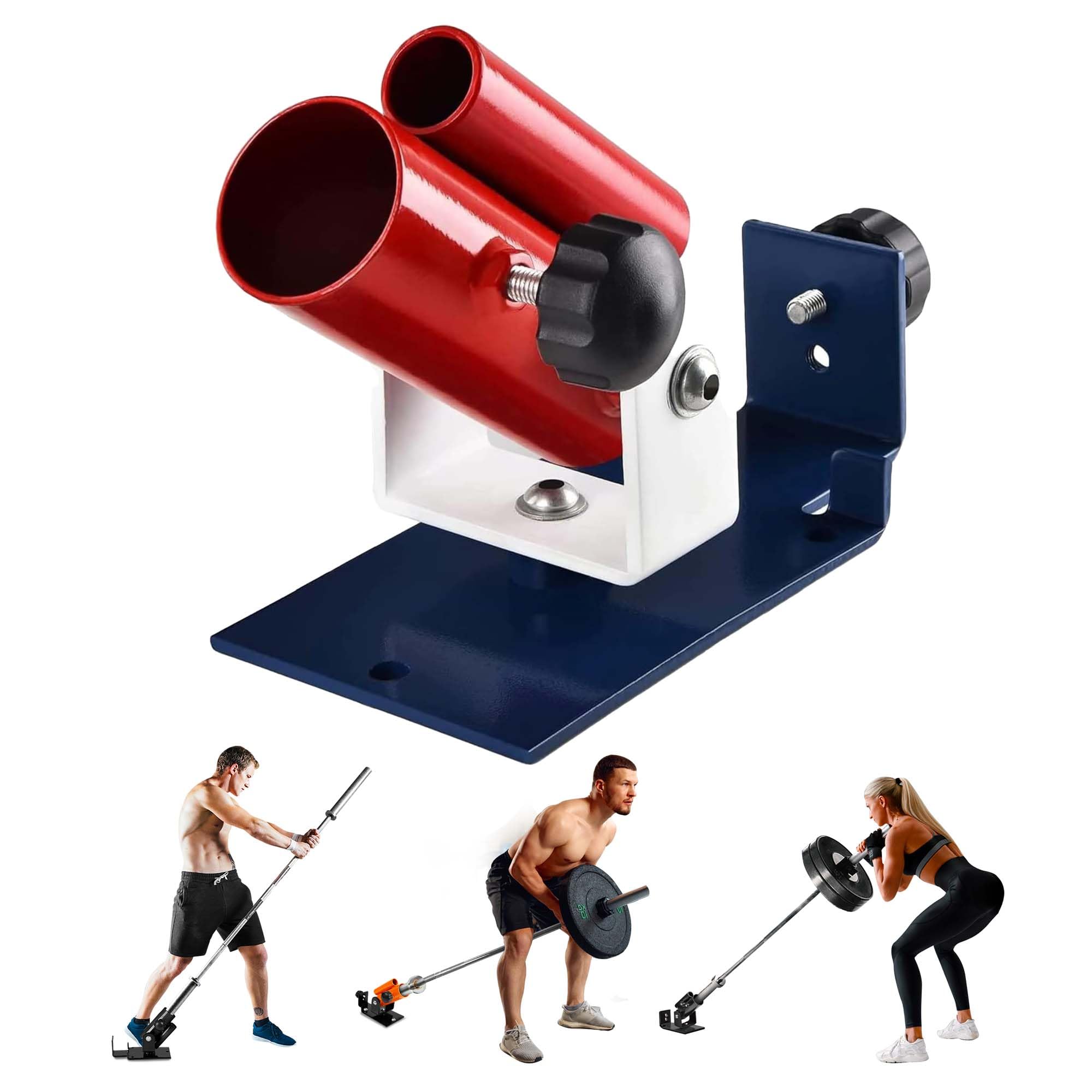 'Yes4All Deluxe T Bar Row Platform Landmine Attachments – Full 360° Swivel & Easy to Install – Fits 1'' Standard and 2'' Olympic Bars'