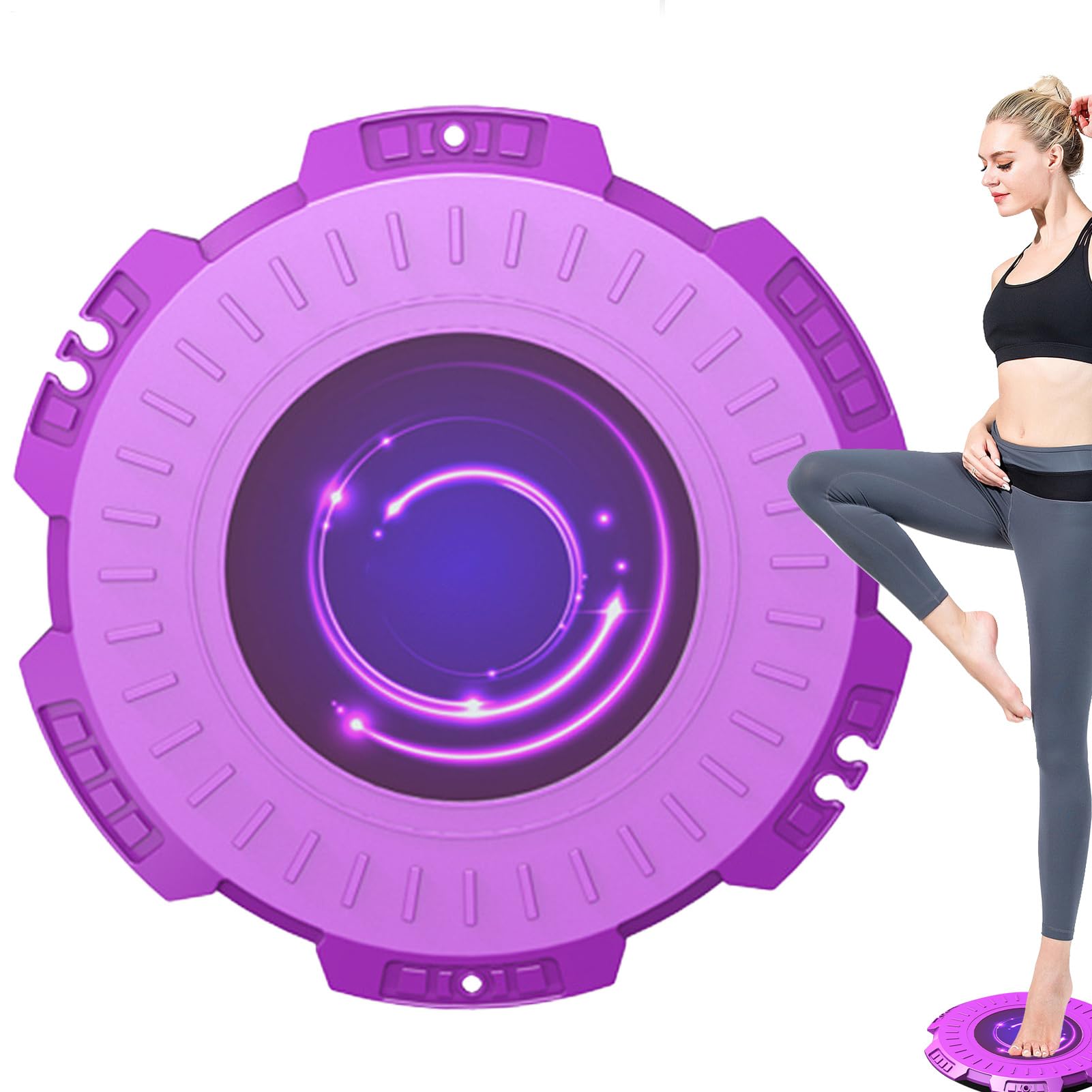 Disco twister de cintura para entrenar el core en casa cómodamente 8