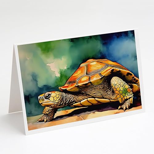 Miniatura 134 de Caroline's Treasures DAC2871GCA7P - Tarjetas de felicitación de bisonte americano, paquete de 8 tarjetas en blanco con sobres, tamaño A7, 5 x 7