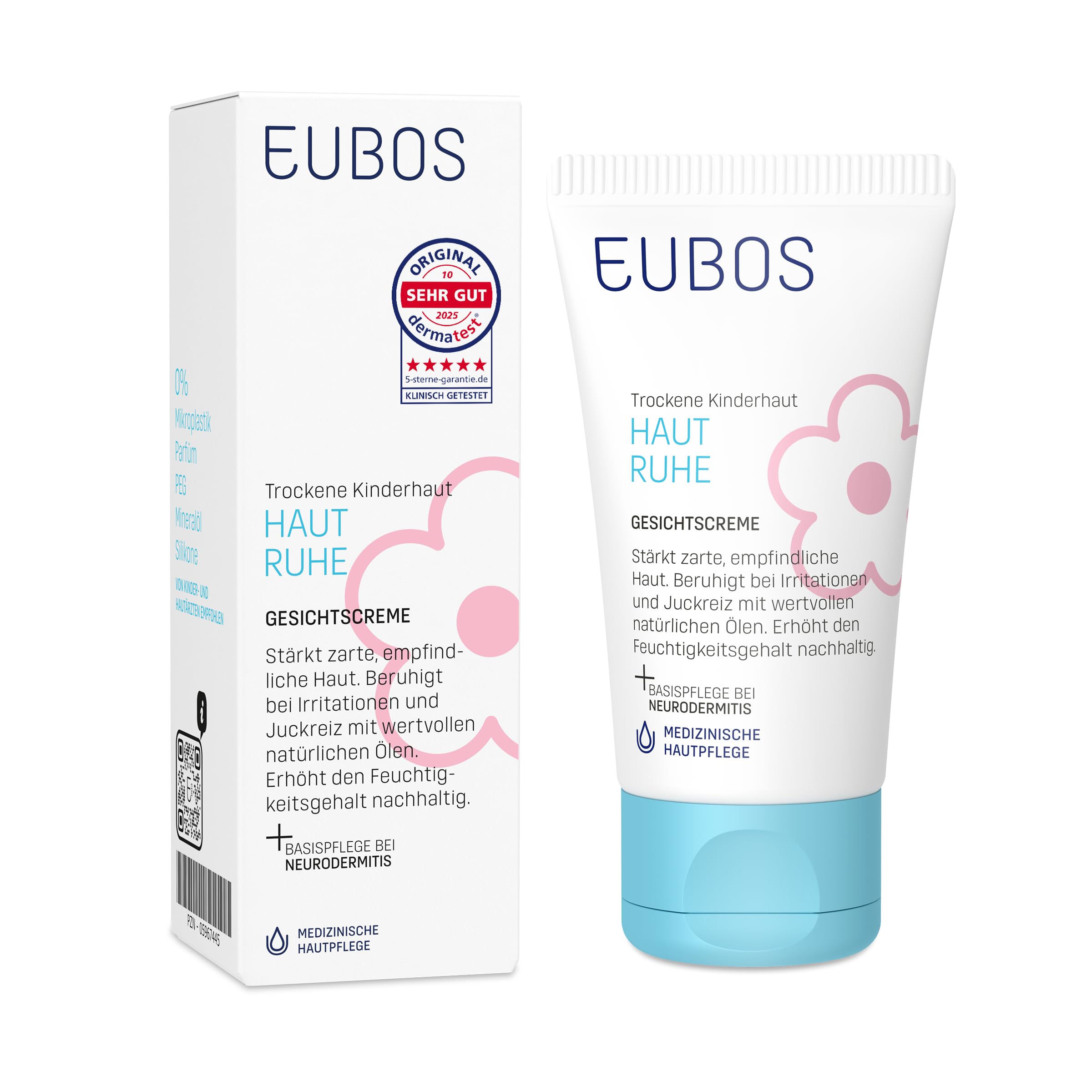 EUBOS Kinder HAUT RUHE Gesichtscreme, 30 ml Creme
