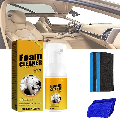 Miniatura 9 de Limpiador de espuma multiusos, limpiador de espuma mágica para automóvil, limpiador de cocina de automóvil, limpiador de espuma de limón para