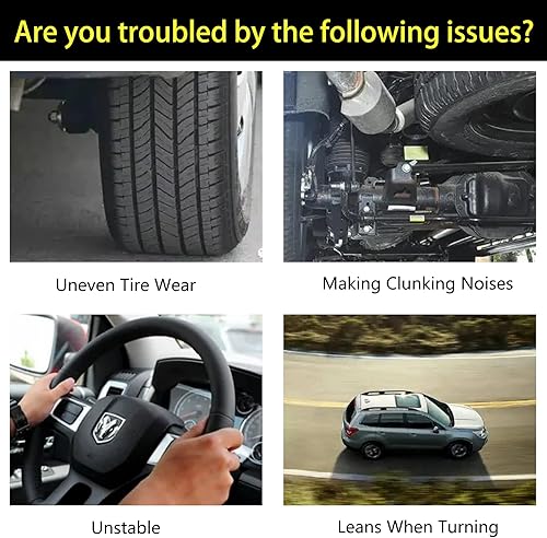 Miniatura 2 de Barra estabilizadora delantera estabilizador enlace final oscilante 2 PC  Reemplazo para 2003-2005 Dodge Ram 2500 3500 4WD  Reemplazar OEM # K80885