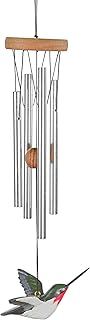 Woodstock Chimes Signature Collection, Woodstock Hummer Chime, 15'' Decor Designs Wind Chimes for Outdoor, Patio, Home or ...