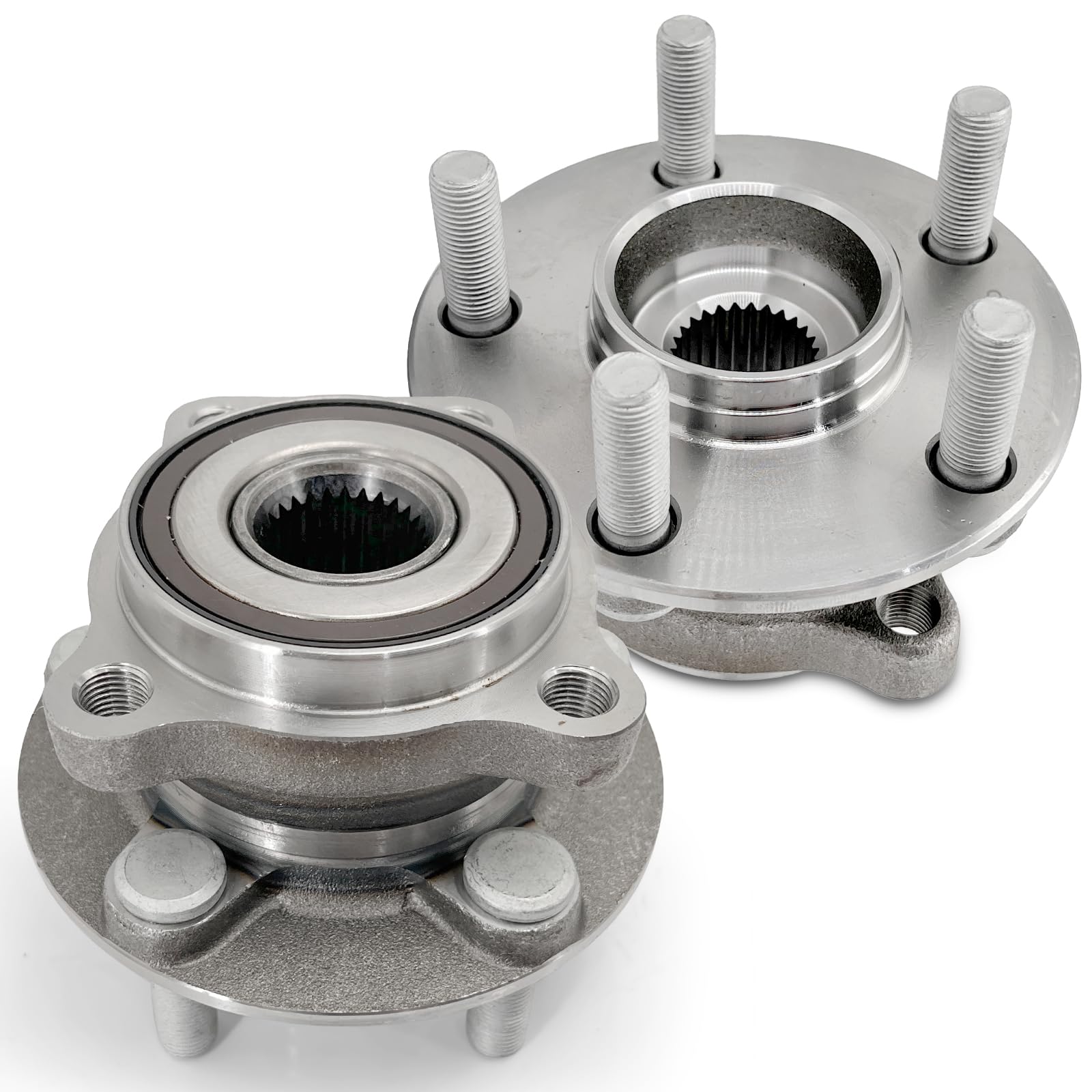 Photo 1 of Pair 513220 Front Wheel Bearing Hub Assembly Compatible with Subaru Legacy 2005-2014, Hub Bearing Kit for Outback 2005 2006 2007 2008 2009 2010 2011 2012 2013 2014, 5 Lugs