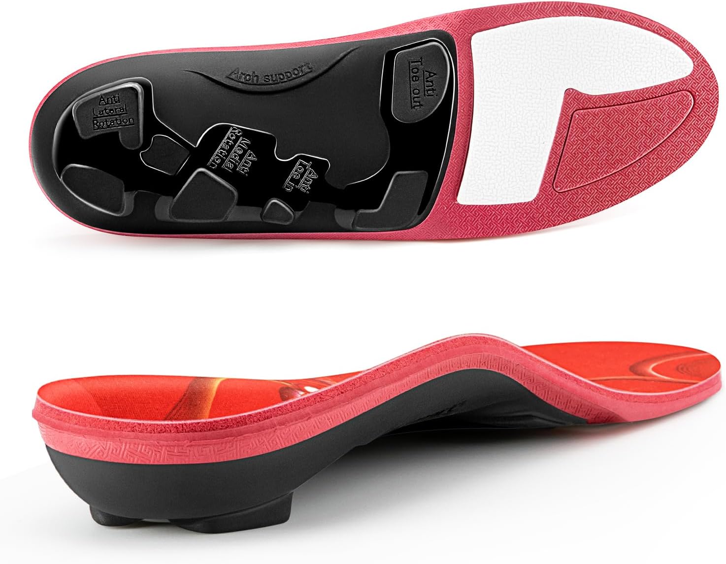PCSsole Heavy Duty Support Orthotic Insoles220+ lbs Pain