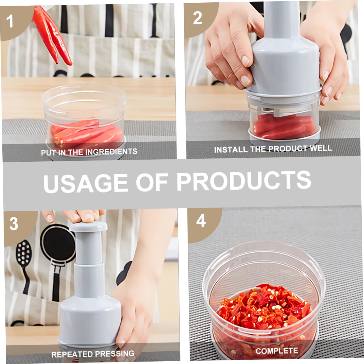 2pcs Multifunction Garlic and Garlic Press Manual Mincer Squeezer Crusher Quick Shredding Labor Saving