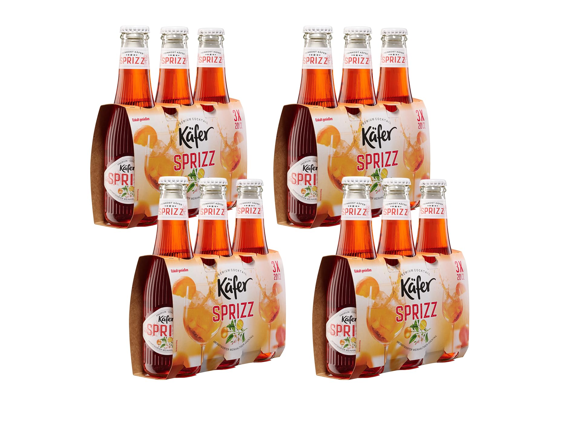 Feinkost Käfer Sprizz 3x0,20l (Packung mit 4)