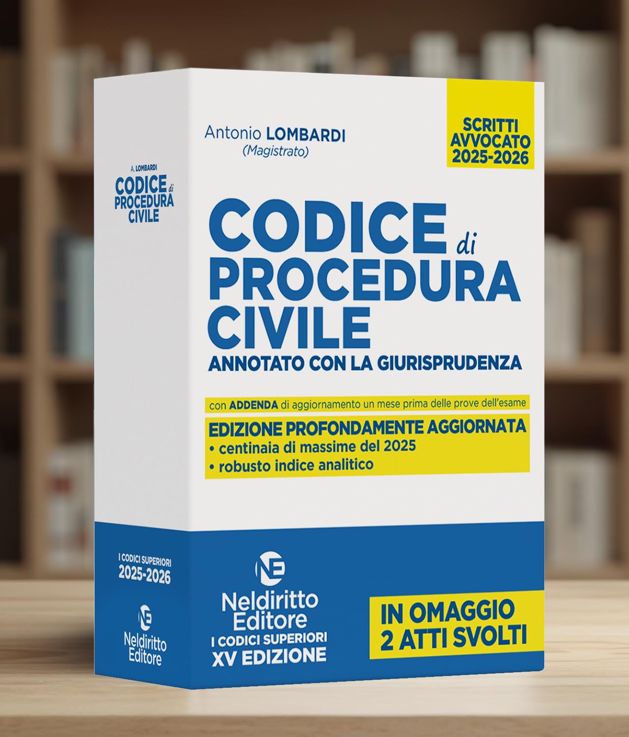 Codice di Procedura Civile Annotato con la giurisprudenza per l'Esame di avvocato 2025-2026