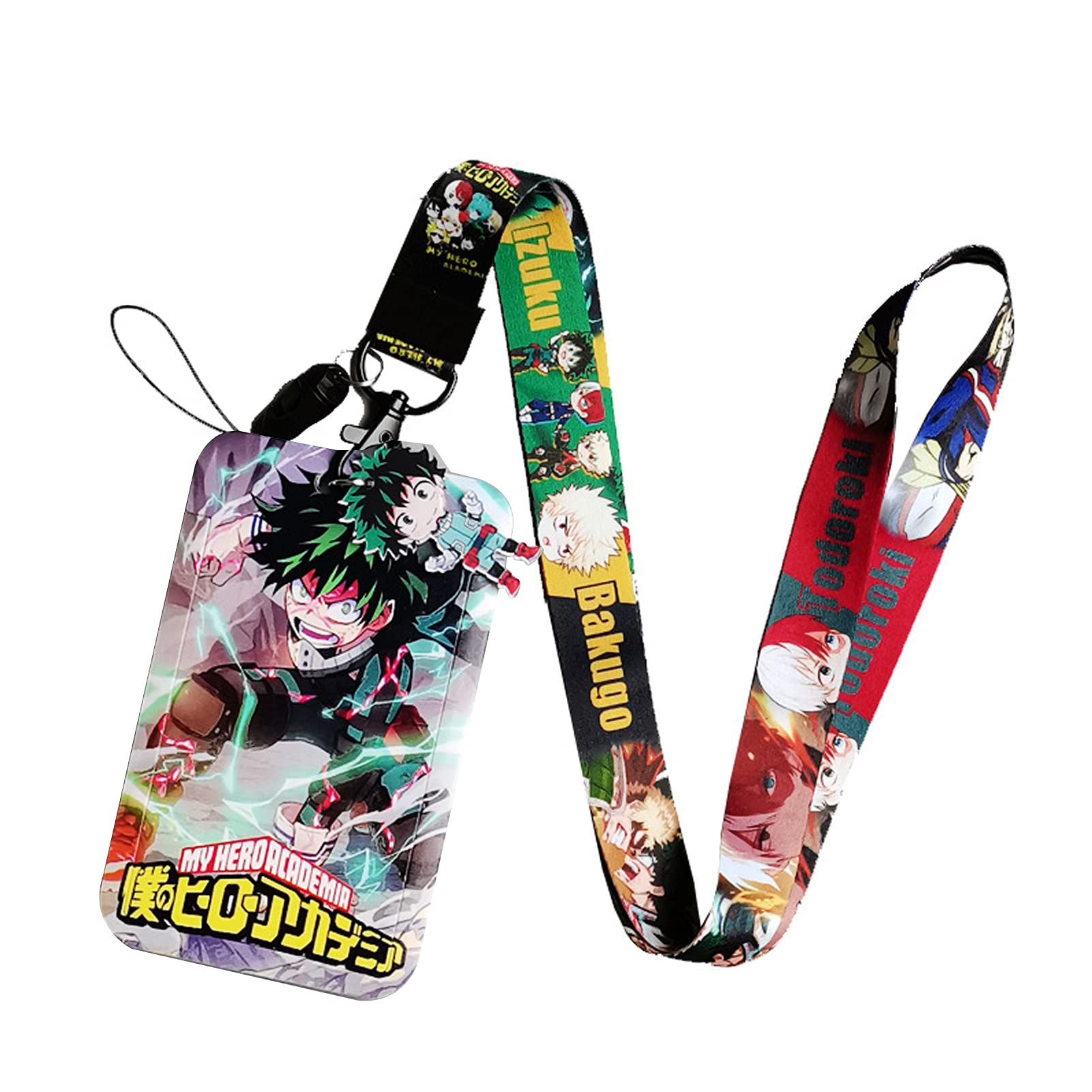 Cordon Porte-badges Avec Housse – Pratique Pour Cartes D’identité, Badges, Clés – Design Dessin Animé