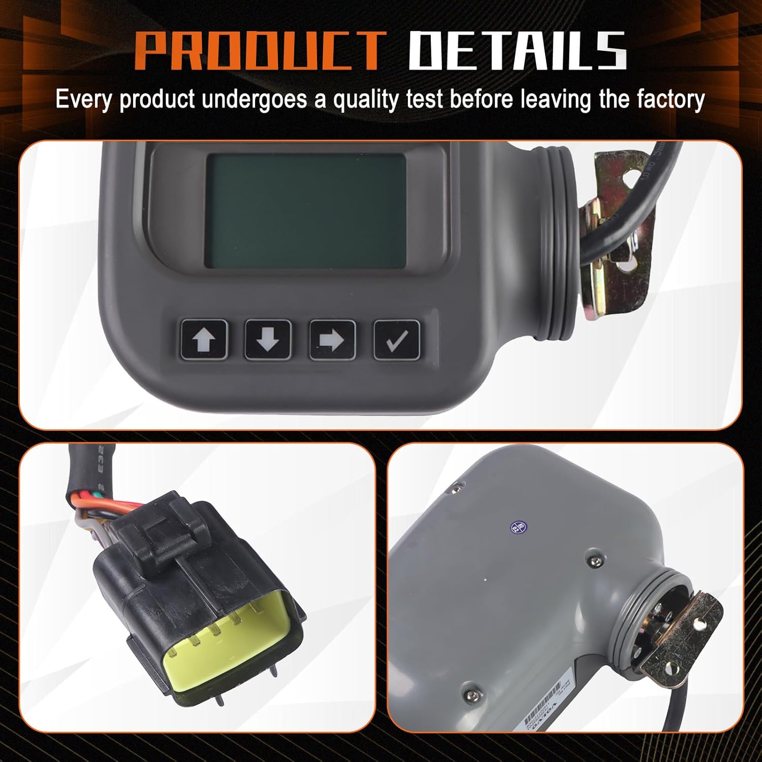 PANGOLIN VOE14390065 14390065 Monitor Display Panel with Program for Volvo EC135B EC140B EC160B EC180B EC210B EC240B EC460B EC700B Gauge Cluster Excavator Aftermarket Parts