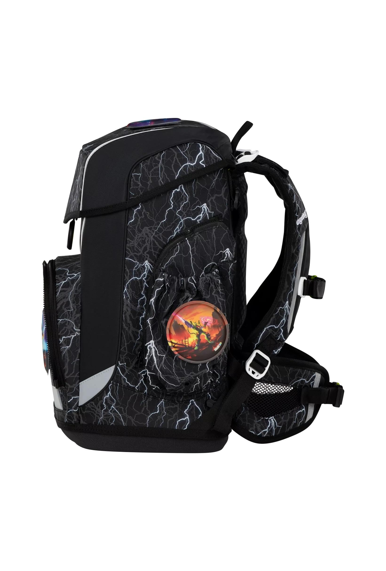 ergobag cubo Light Set Cartable Ergonomique, Ultra léger, Set de 6 pièces, 780 g