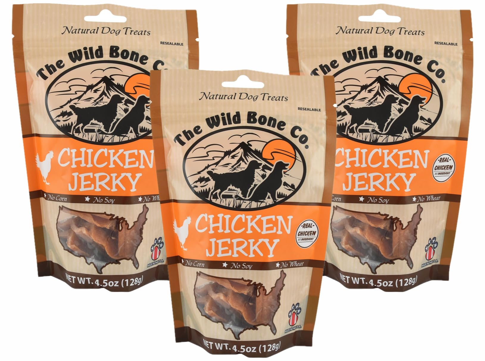 Amazon.com : Wild Bone Company The Chicken Jerky Dog Treats