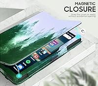 Vista 9 de MoKo Funda para tableta H D de 8 pulgadas (12ª generación/10ª generación, versión 2022/2020), funda de pedestal plegable delgada con encendido