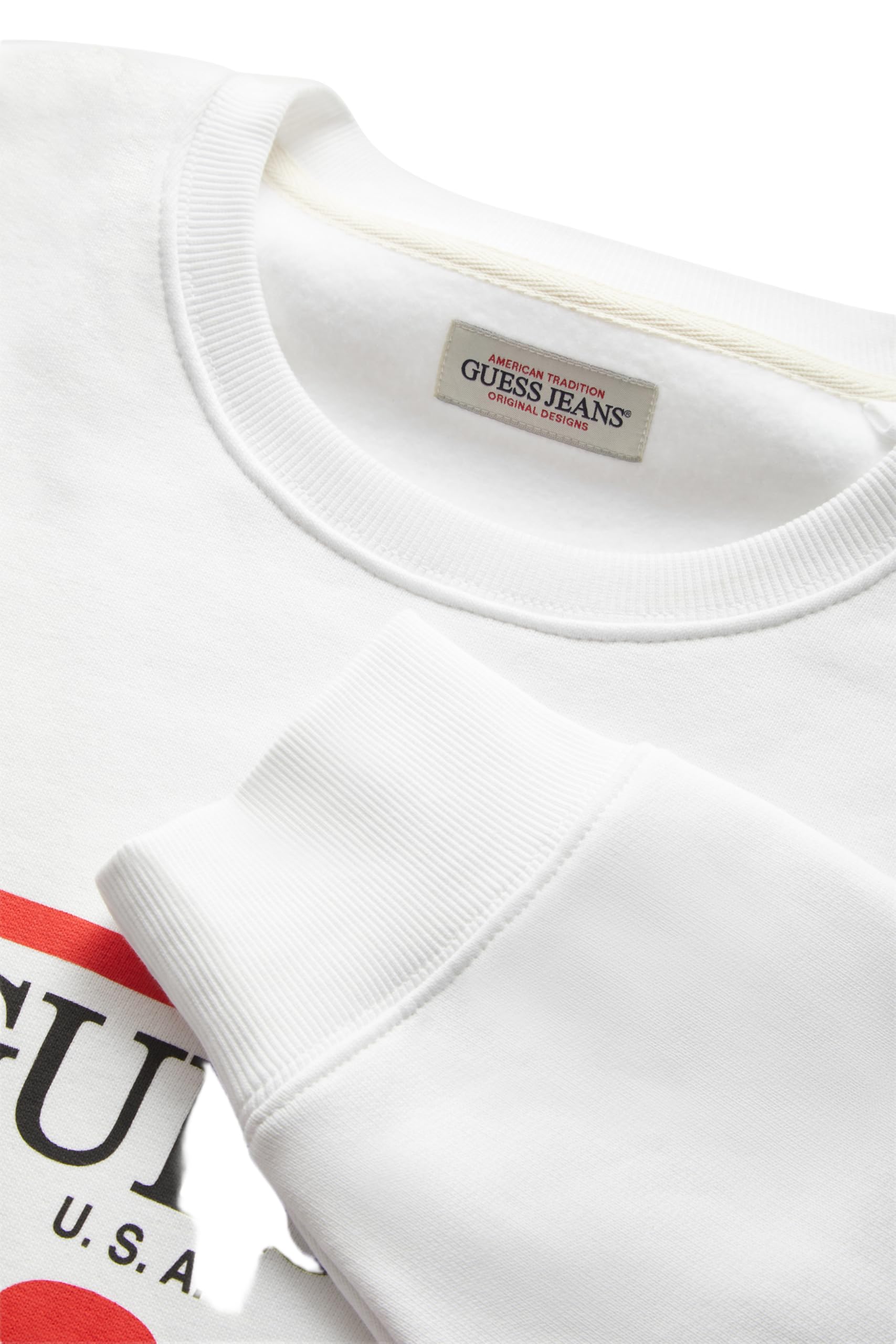 GUESS JEANS CN OS ICONIC TRIANGLE - Sudadera informal para hombre