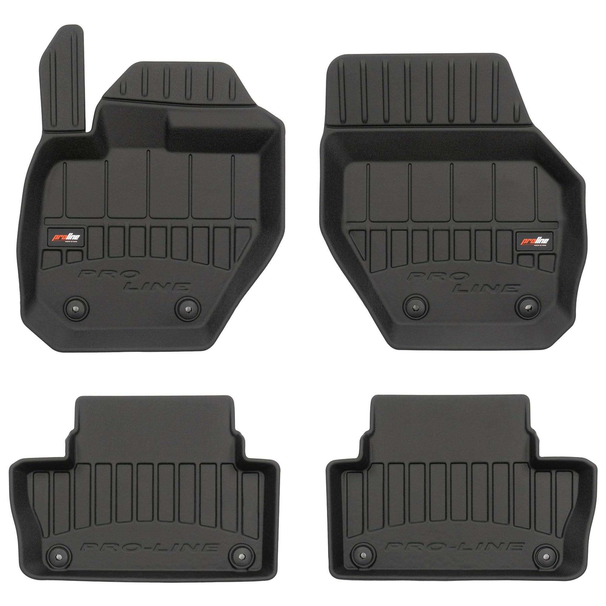 MOTOS Tapis Voiture En Velours Standard Destiné à Volvo S60 II 2010-2018 - Standard, Tissé, Blanc - Découvrez Un Nouveau Confort De Conduite Avec Un Jeu De Tapis De Sol