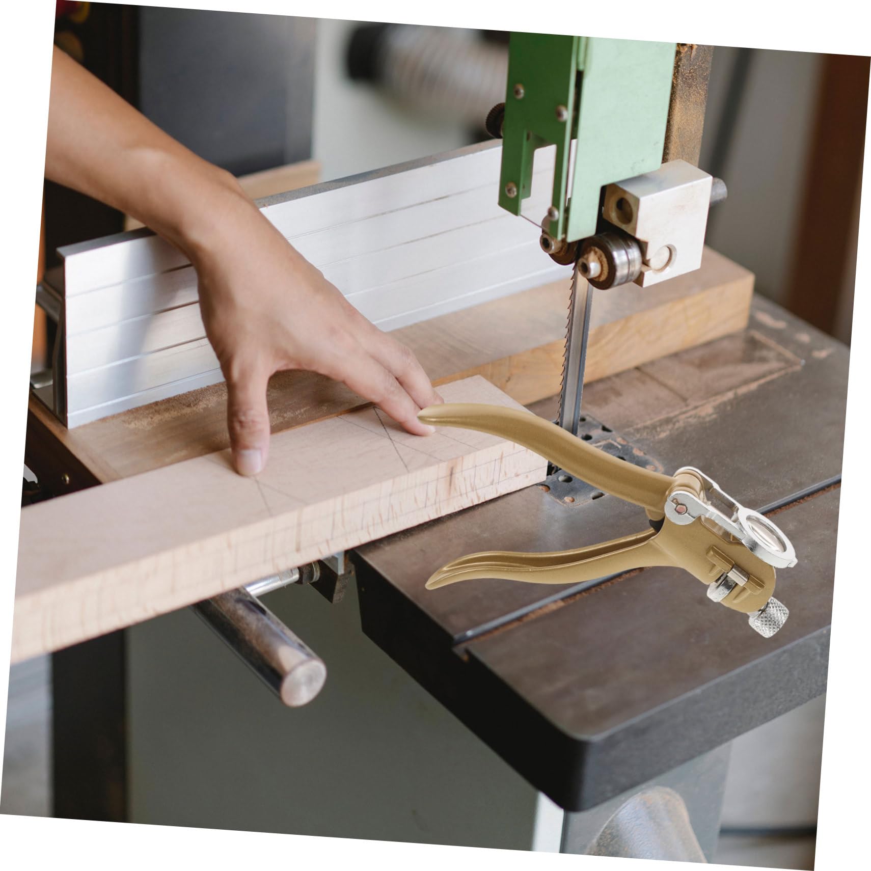 WOONEKY Alicate Para Configuración De Herramienta De Mantenimiento De Cuchillas De Accesorio Compacto De Carpintería y Con Diseño Ligero y Duradero