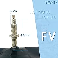 Vista 4 de BWSHLF Tubo de bicicleta de 26/27.5/29 pulgadas, válvula Presta de 1.890 in, tubo interior para bicicleta de montaña (paquete de 4)