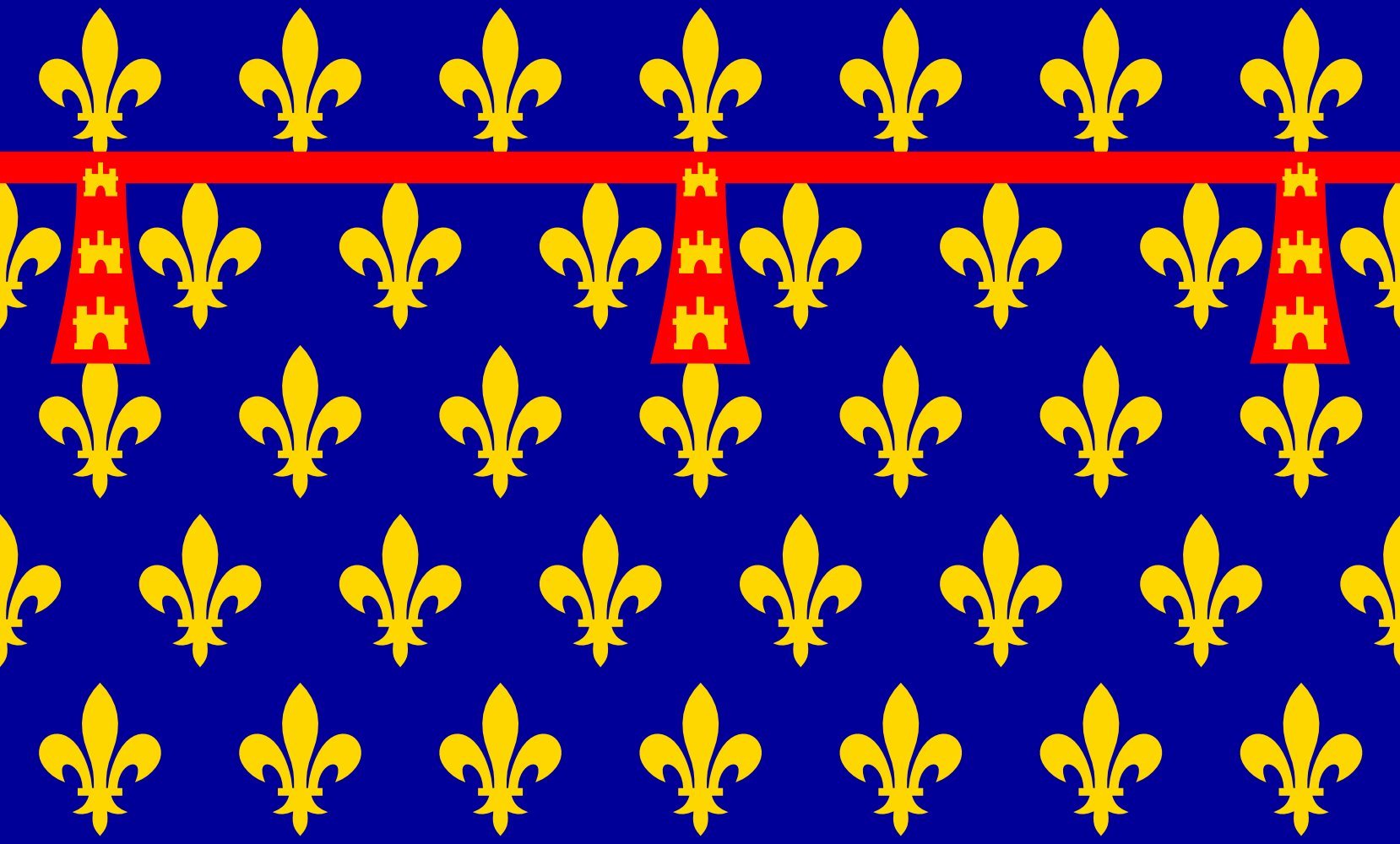 Drapeau Large Région Artois décor extérieur grand format paysage pour fêtes locales