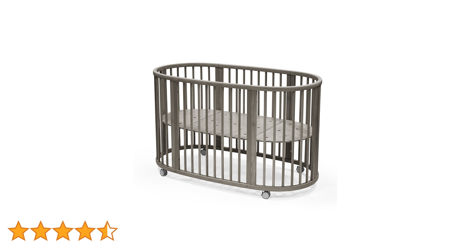 Stokke ストッケ　スリーピーベッド　ヘイジーグレー　ベビーベッド ストッケ STOKKE スリーピー マットレス付きベッドセット