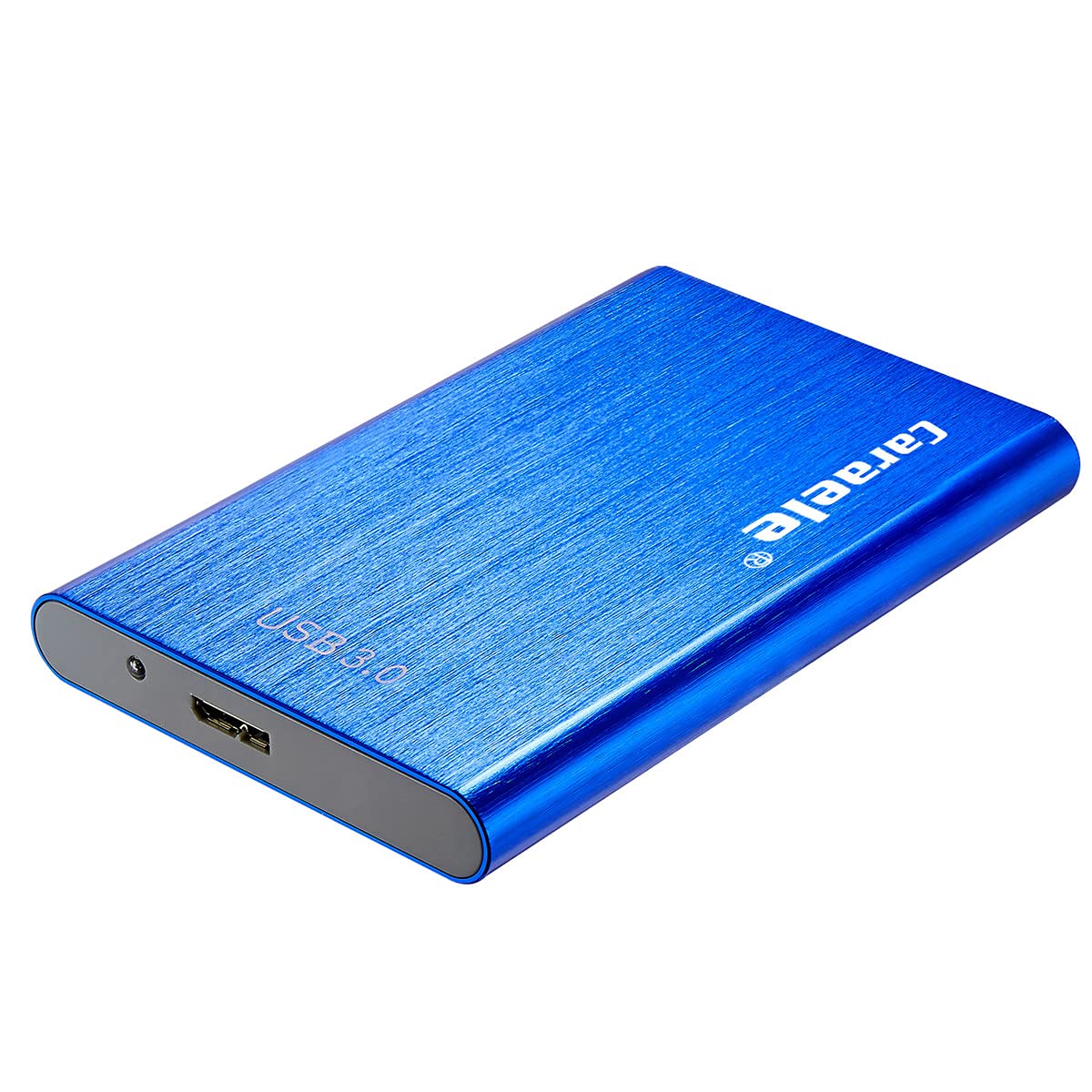 PANGQIE Portable SATA External Hard Drive HDD 2TB 1TB 500GB USB3.0 Ulra-Fast File Transfers (2TB, Blue)
