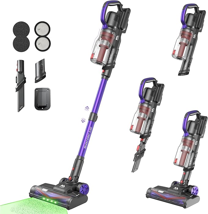 AlloyMove Cordless Vacuum Cleaner: Superior Suction with Extended Runtime