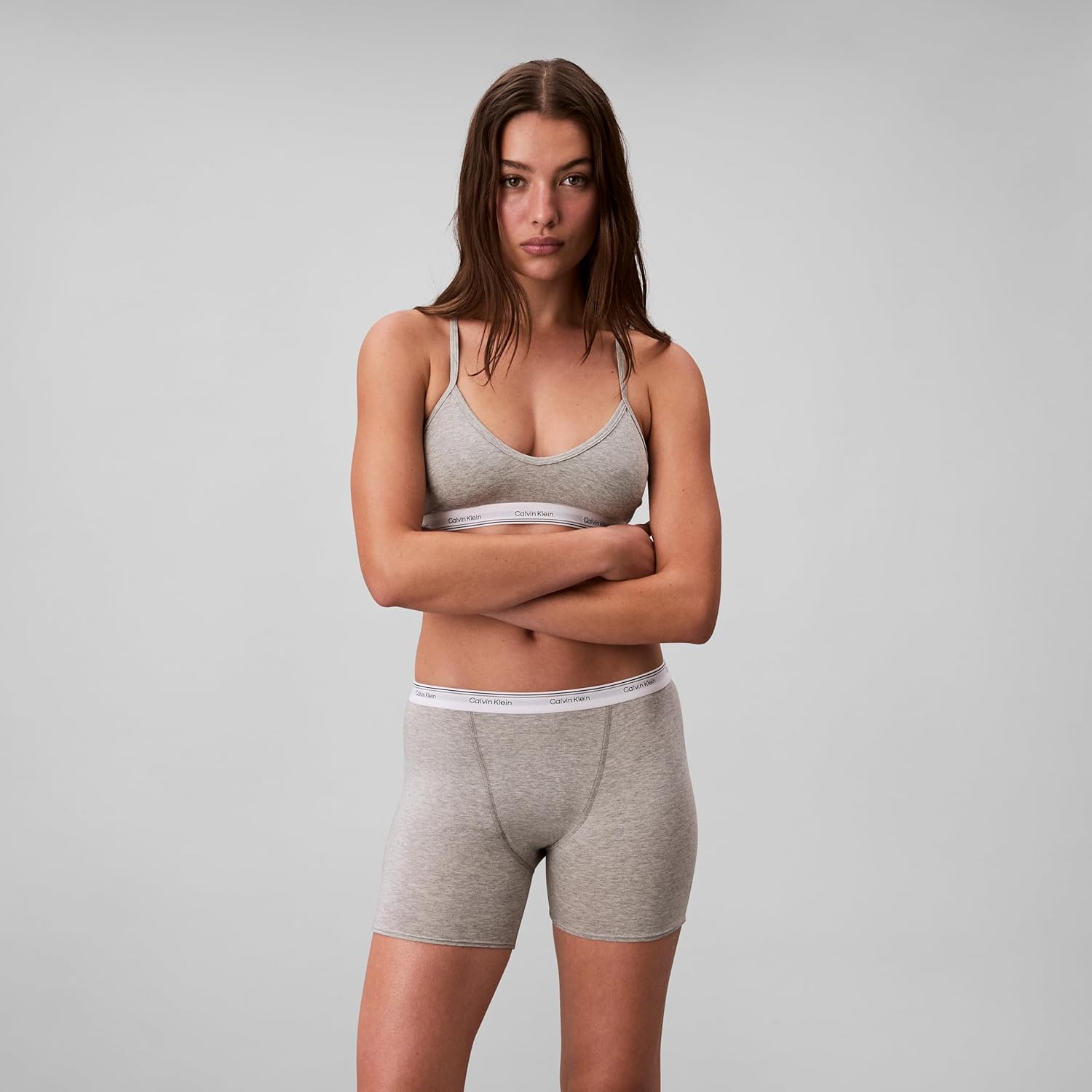 Calvin Klein womens Balance Cotton Stretch Boxer Brief, 2 Pack - Image 5