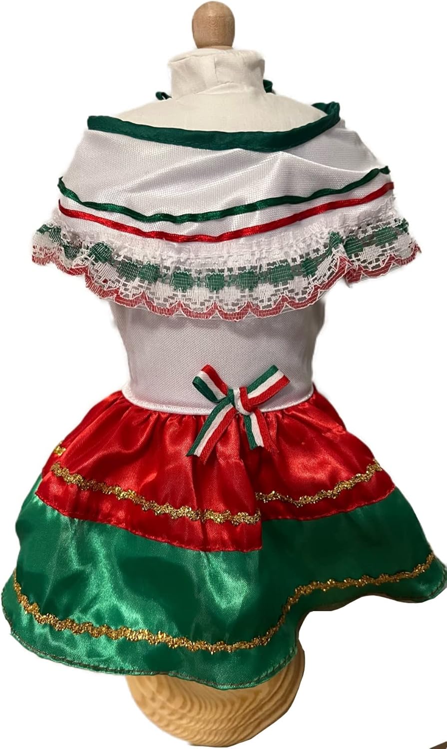 China Poblana dog dress (XS)