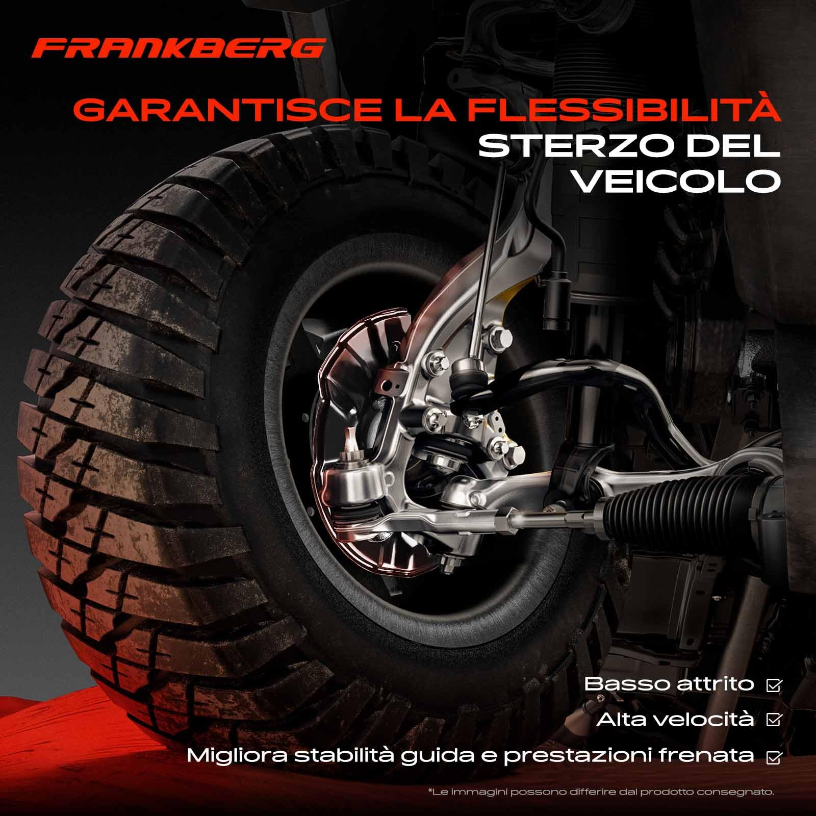 Frankberg Fuso a snodo completo Anteriore sinistro Compatibile con 208 I CA CC 207 WA WC C3 II SC C3 III SX 207 SW WK Replace# 1607557480
